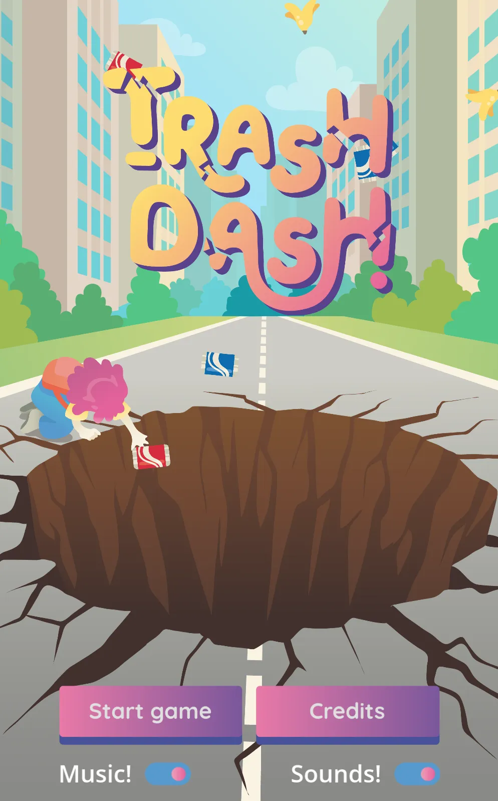 trashdash screenshot