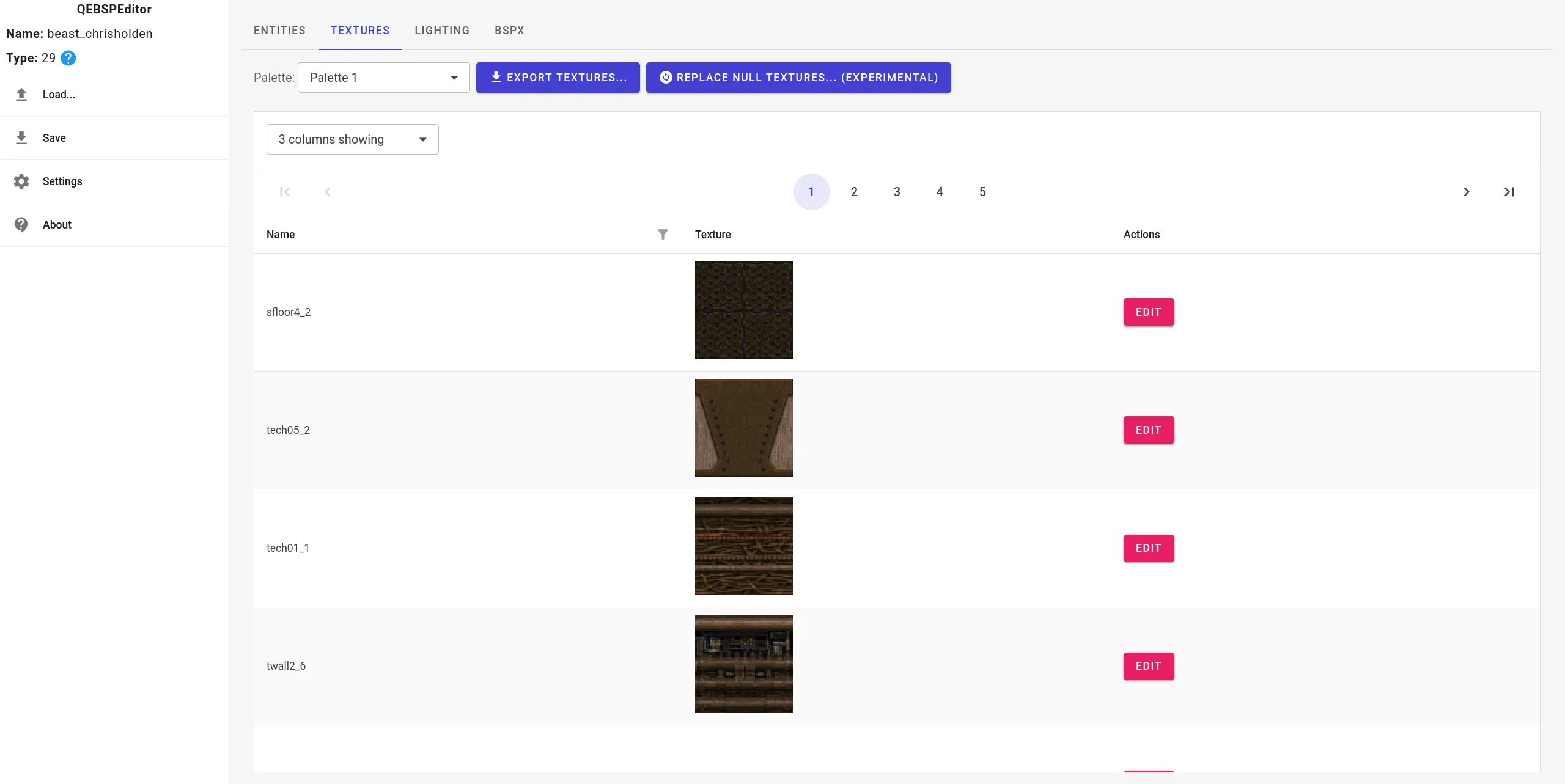 qebspeditor screenshot